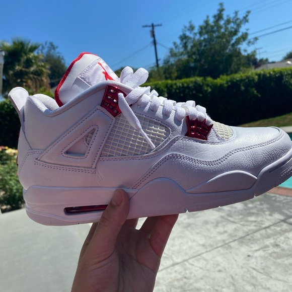 Jordan 4 metallic red / w box main image 5